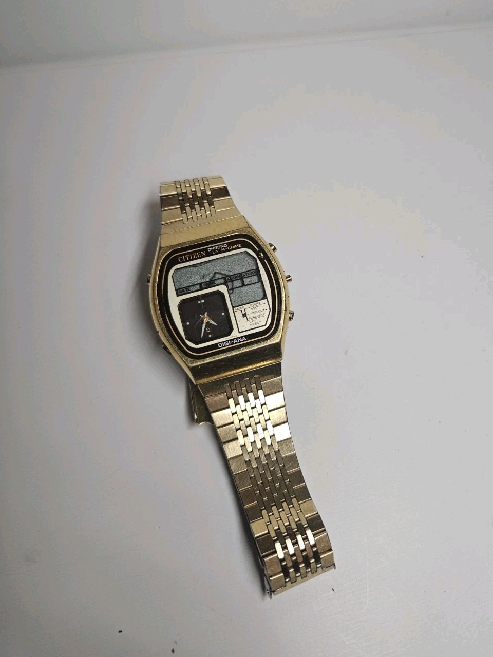 vintage Digi-Ana,Early Digital Watch Citizen 4195-24 non working