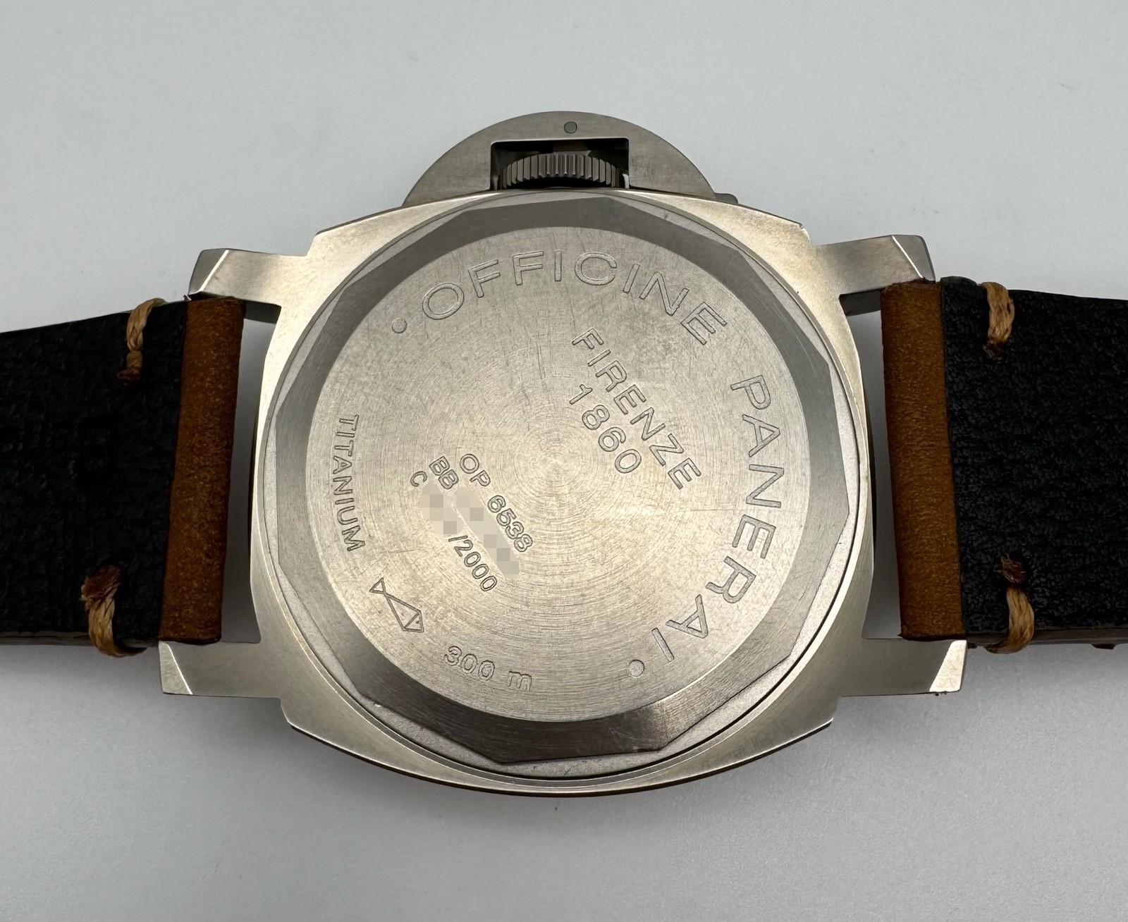 Panerai Luminor Power Reserve PAM57 Titanium Tobacco Dial 2000 (Full-Set)