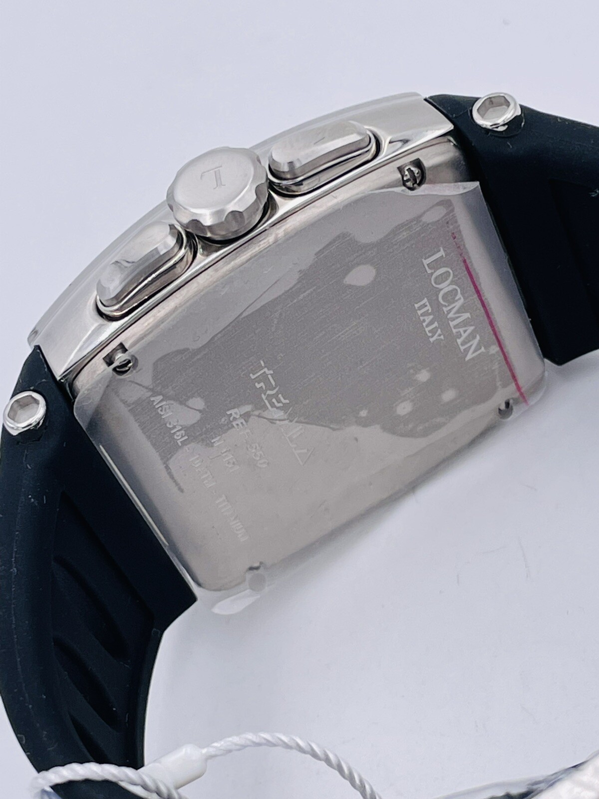 Orologio Locman Tremila Crono 550BL/498 Titanio/Gomma Scontatissimo Nuovo