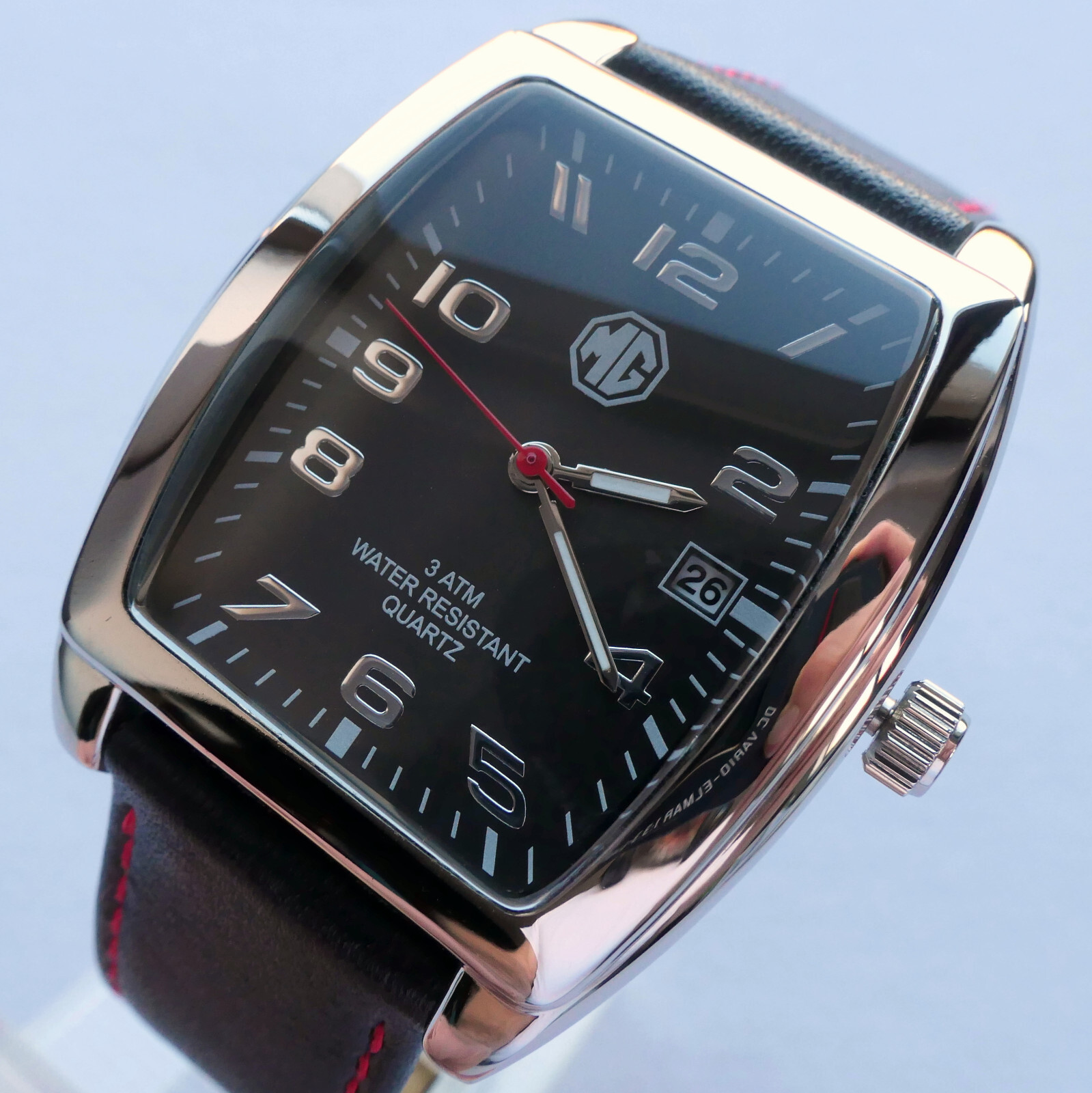 MG Morris Garages BMC MGA MGB Classic Aviator Driver Sport Car Accessory Watch