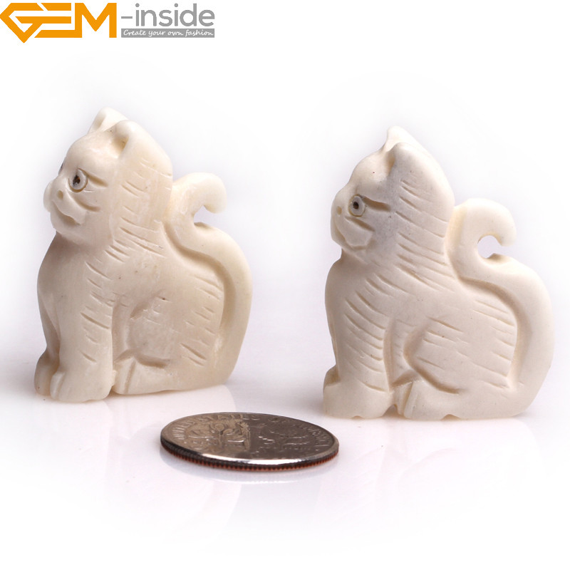 Wholesale New Assorted Animal Carved Bovine Boving Bond Beads Jewelry Making
