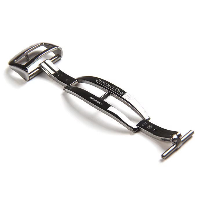 Jaeger LeCoultre Genuine 16 18mm Deployment Butterfly Watch Straps Clasp Buckle