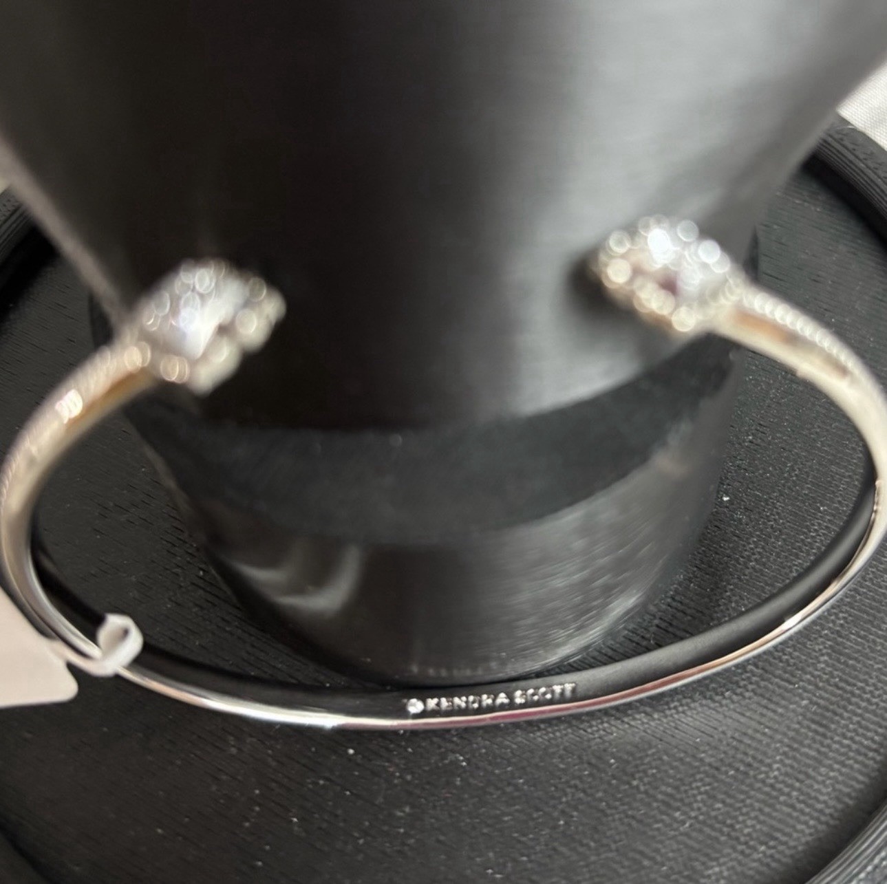 Kendra Scott Rhodium Plated Brass Cuff Bracelet