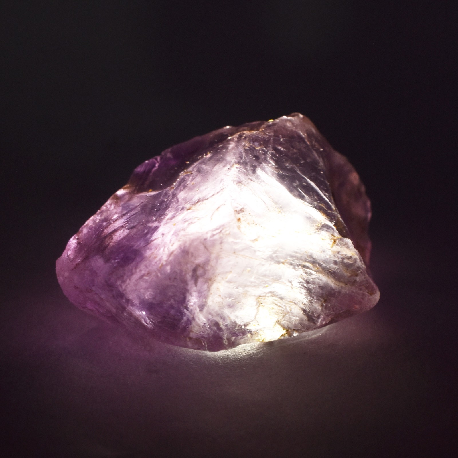 Loose Gemstone CERTIFIED Uncut Raw Rough 111.90 Ct Natural Purple Ametrine