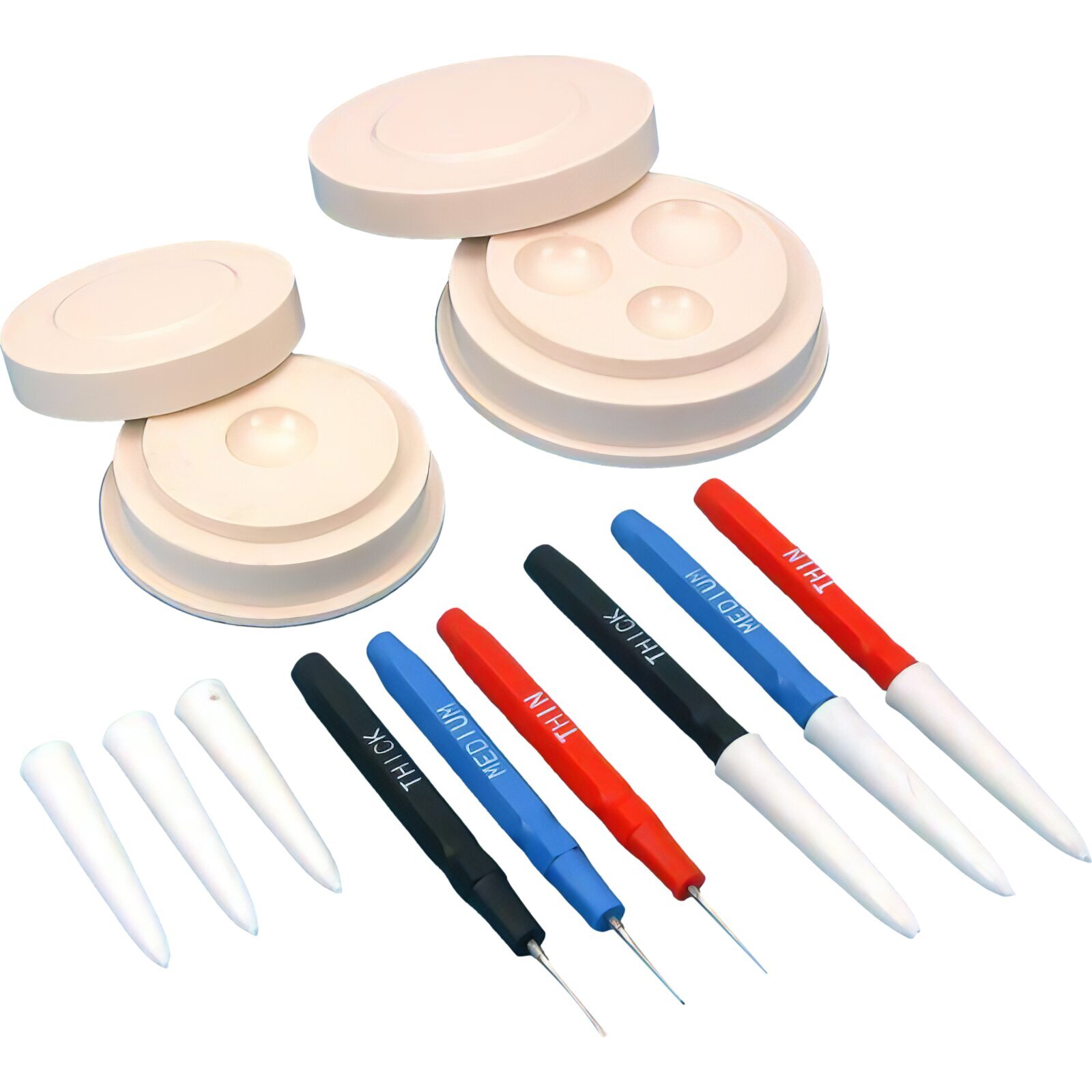Watchmakers Oilers Oil Cups 8 Watch Repair Oiling Tools