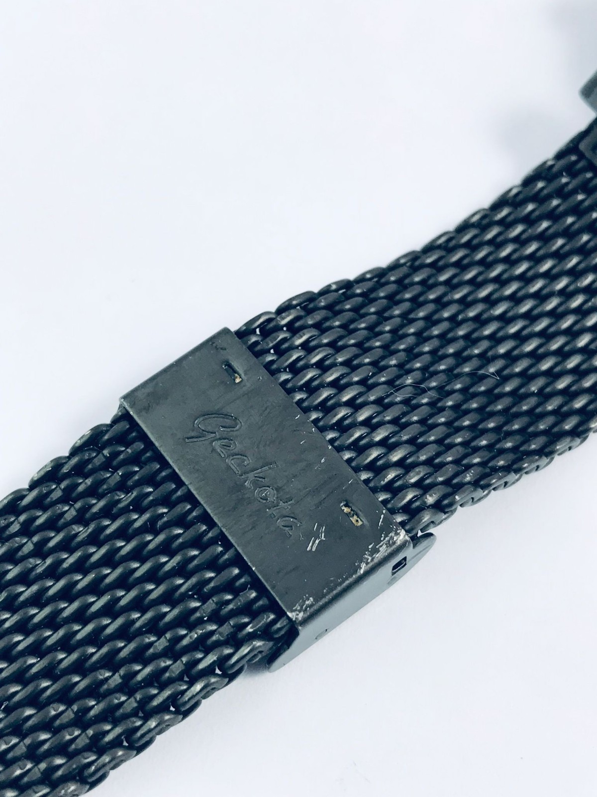 ISSEY MIYAKE VK67-0010 42MM BLACK QUARTZ WATCH ON MESH BAND