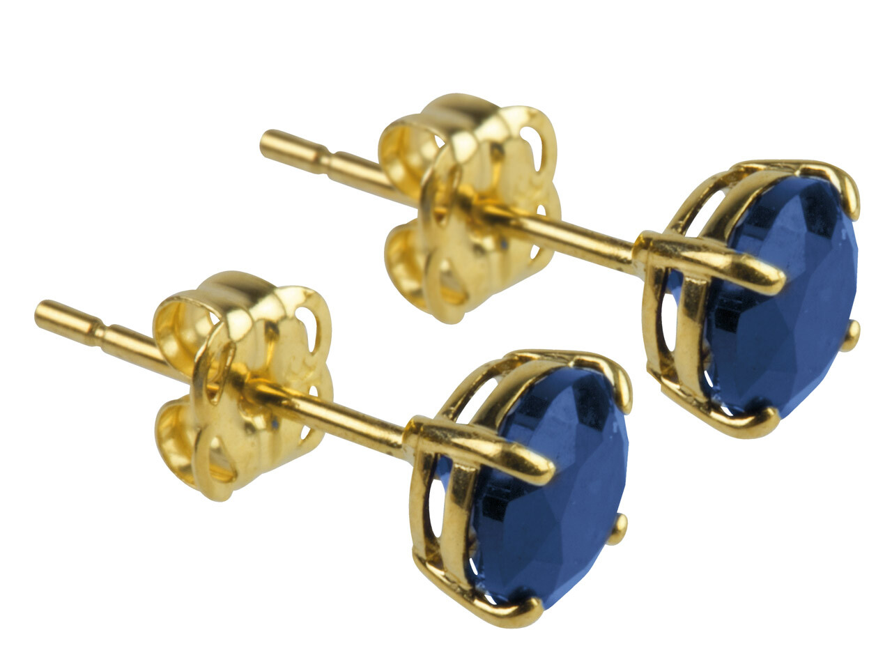 9ct Gold BIRTHSTONE Earrings Butterly ALL MONTHS January – December Gift For Her
