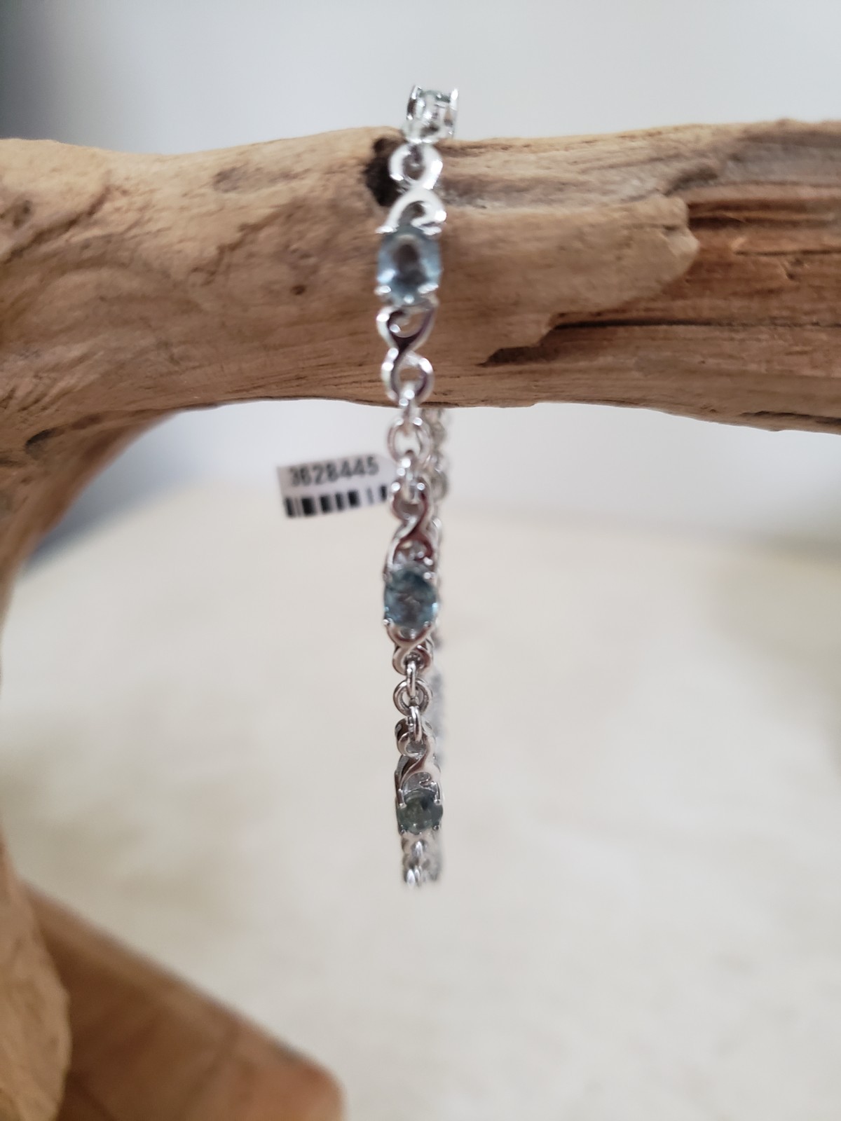 Gemporia – Prasiolite, Sterling Silver Bracelet 6″ to 7″/ 15.5cm to 18cm.