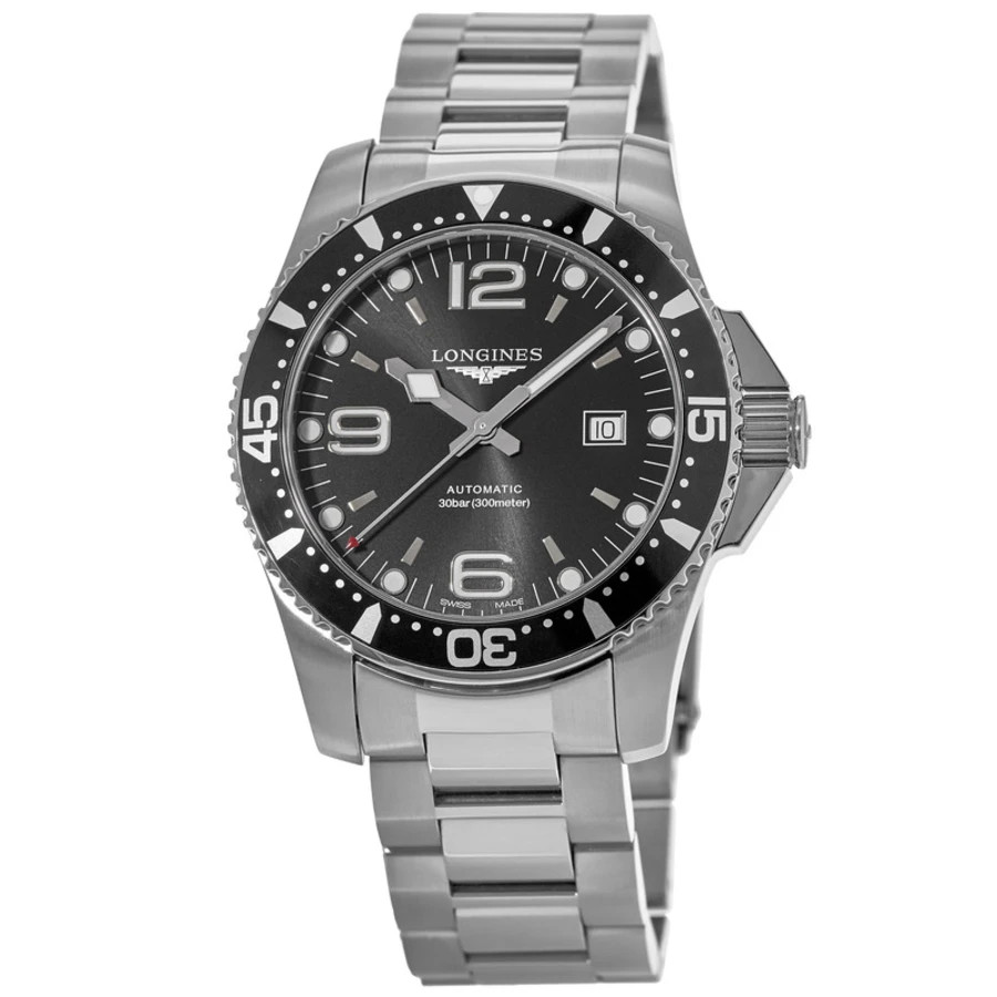 New Longines HydroConquest Automatic Black Dial Men’s Watch L3.841.4.56.6
