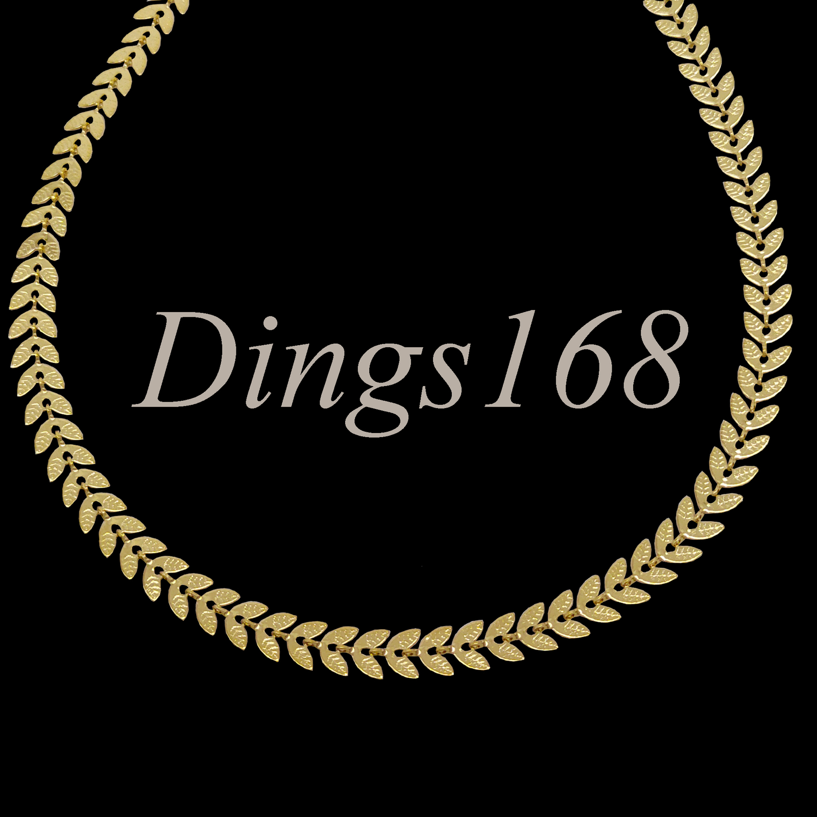 Genuine 18K Gold Filled Hypoallergenic Fish Tail Chain Necklace 16″-24″ * 5.5mm