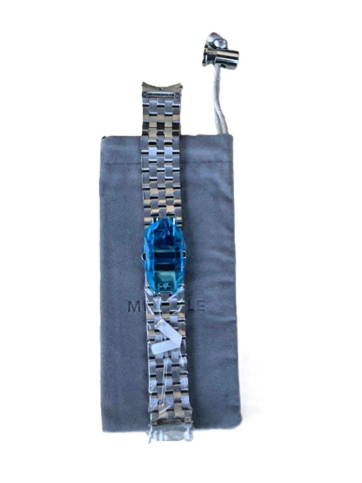 MICHELE LADIES SPORT SAIL 20mm 18K Two Tone WATCH BRACELET MS20CX285048 $400.