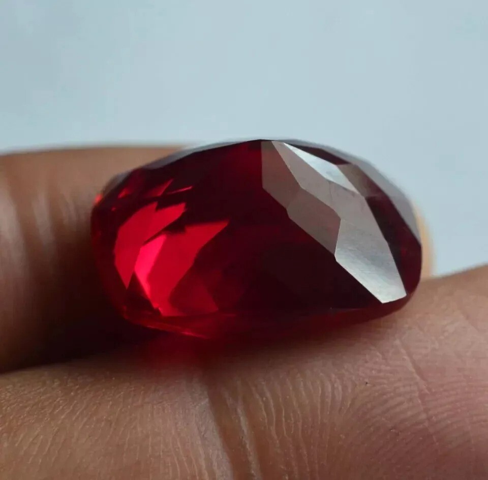 Red Ruby Natural Burmese Cushion Cut 98-100 Ct EGL Certified Loose Gemstone
