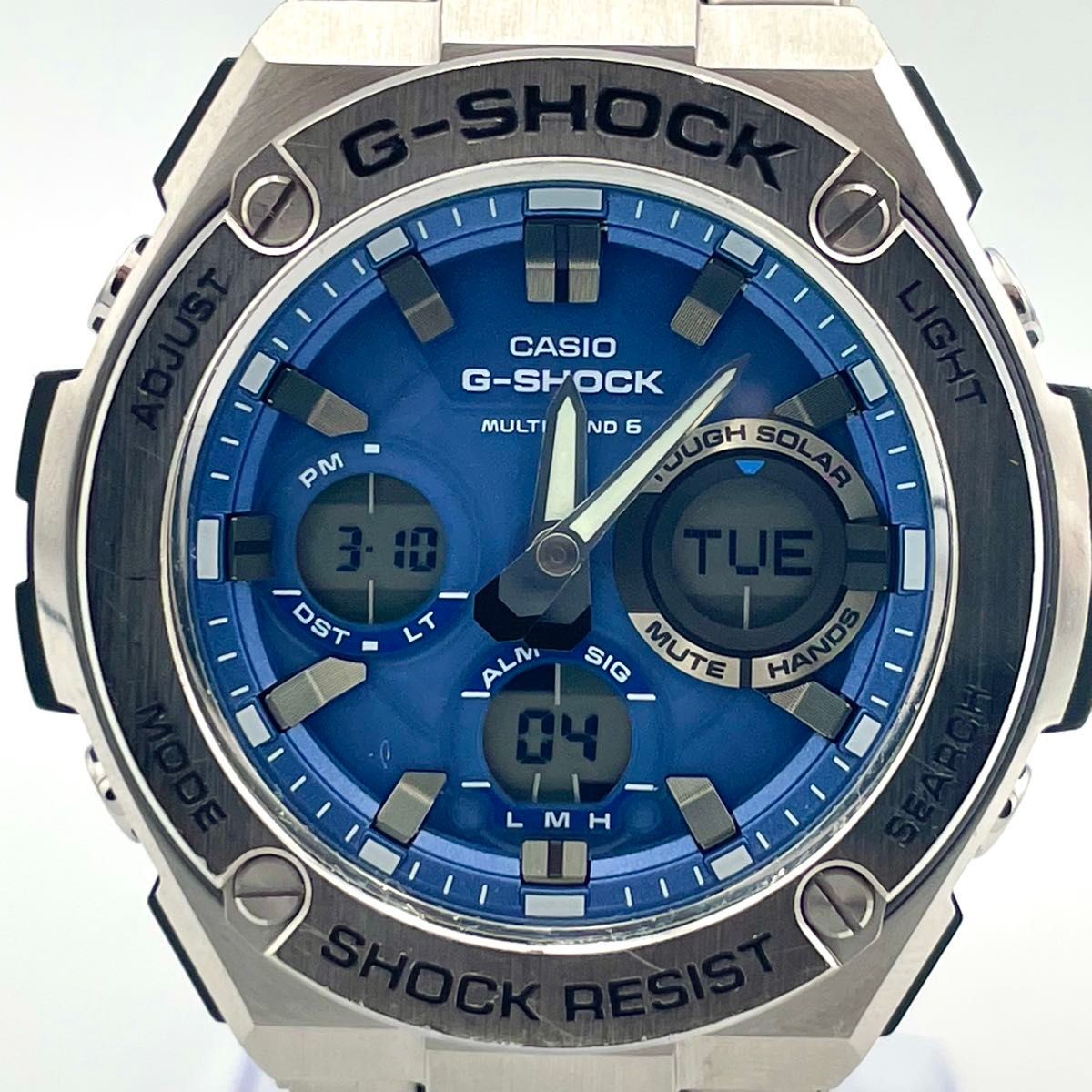 Rare color CASIO G SHOCK G Shock Watch Blue GST W110D 2AJF Working item