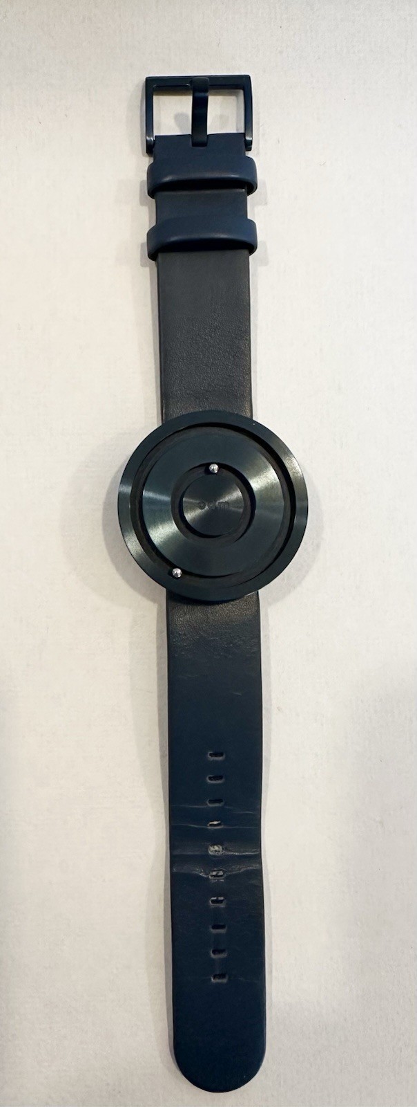 RARE ODM MARS MAGNETIC Midnight Blue Watch Great W/ORIGINAL BOX O.D.M.