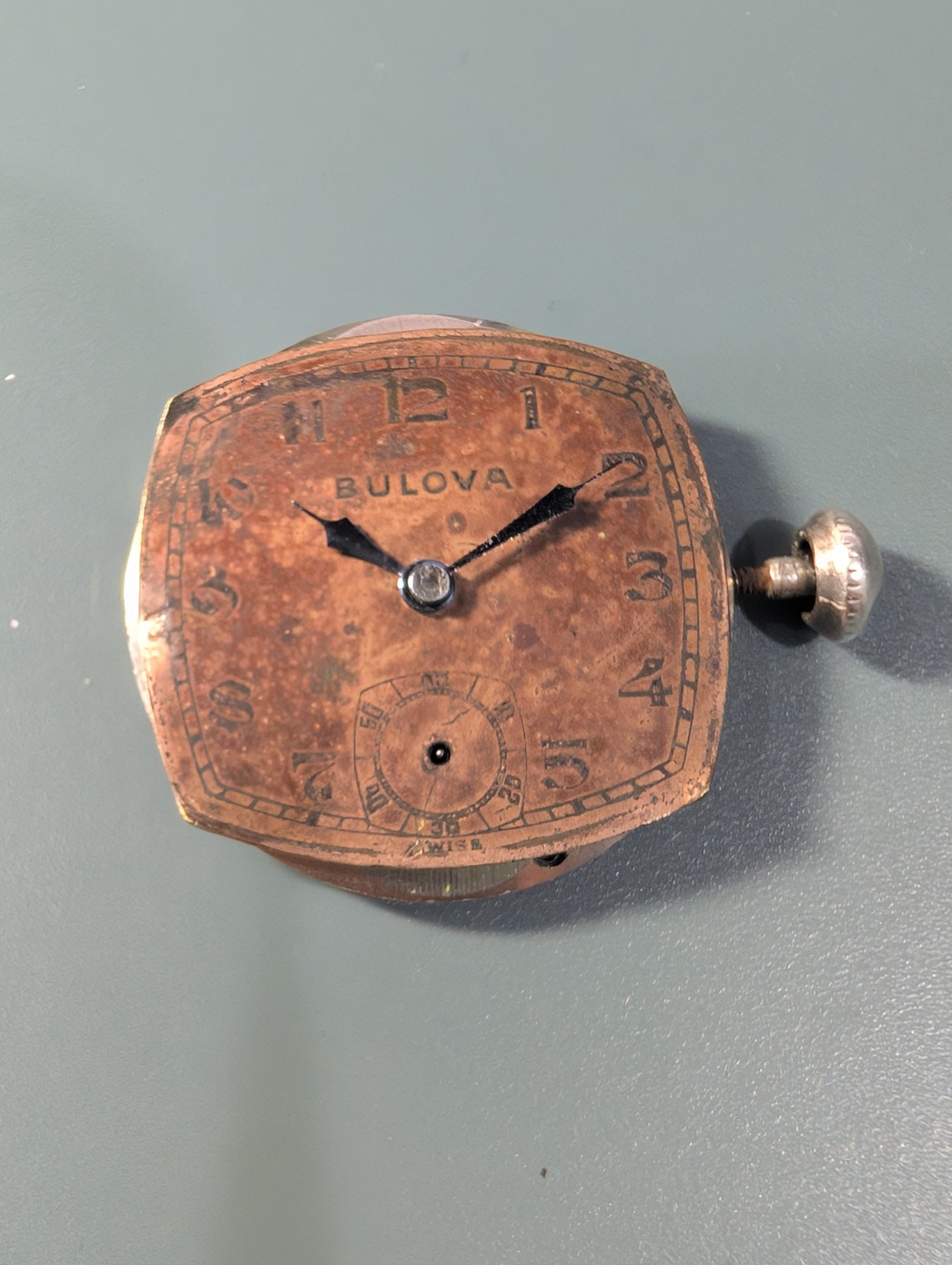 BULOVA 1942 10BE Movement, Running Well Keeping Good Vintage Time +/- 2-3min