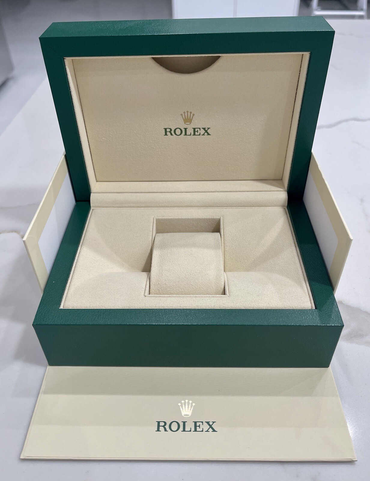 Authentic NEW STYLE ROLEX Watch Box Set GMT SUB Datejust Medium 39139.01 *NEW