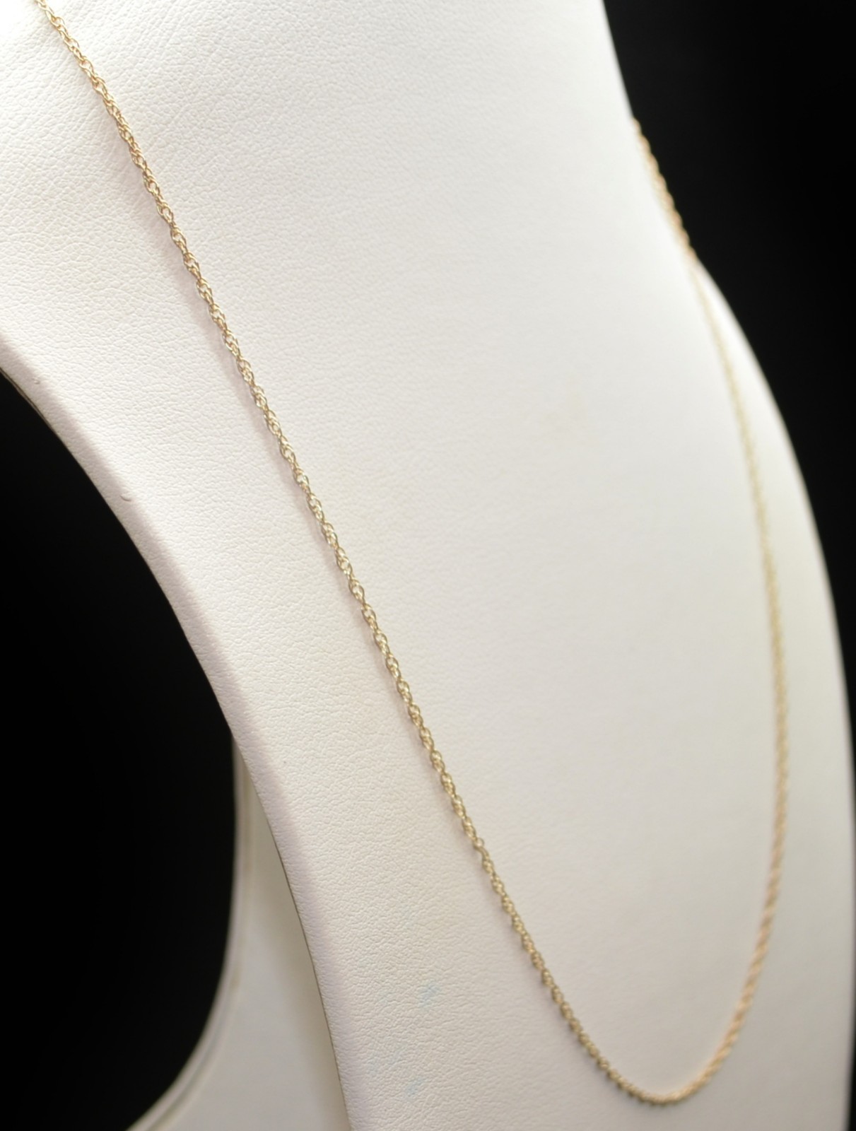 Sterling Silver Rope Chain Necklace 18.0″ #FMH164