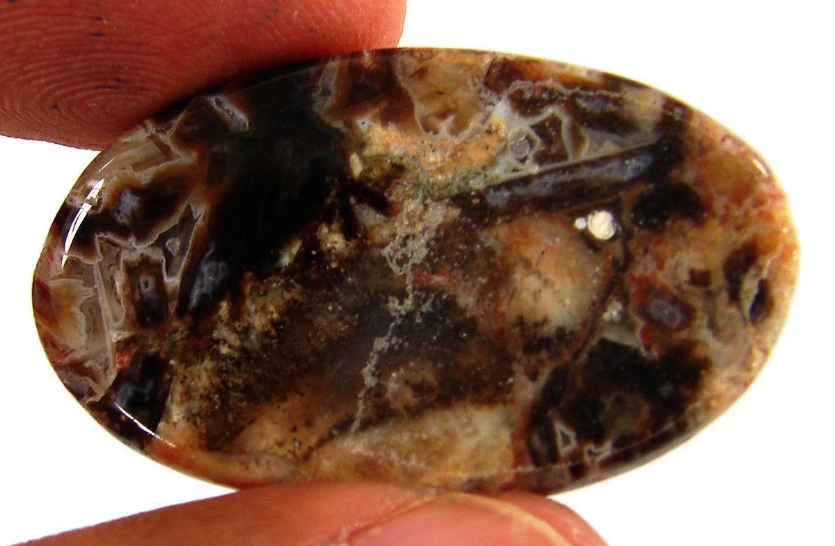 40.55 Ct Natural Stick Agate Loose Gemstone Cabochon Wire Wrap Stone – 63151