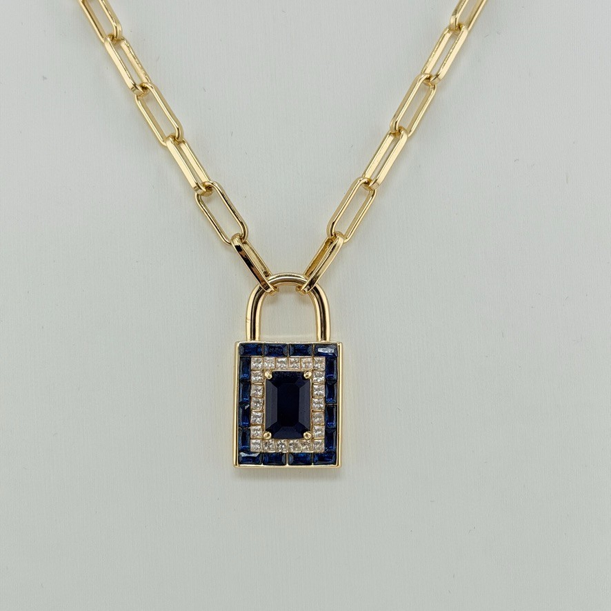 Bomb Party September “Linked In Pure Love” on Yellow Gold RBP8158 LOCK