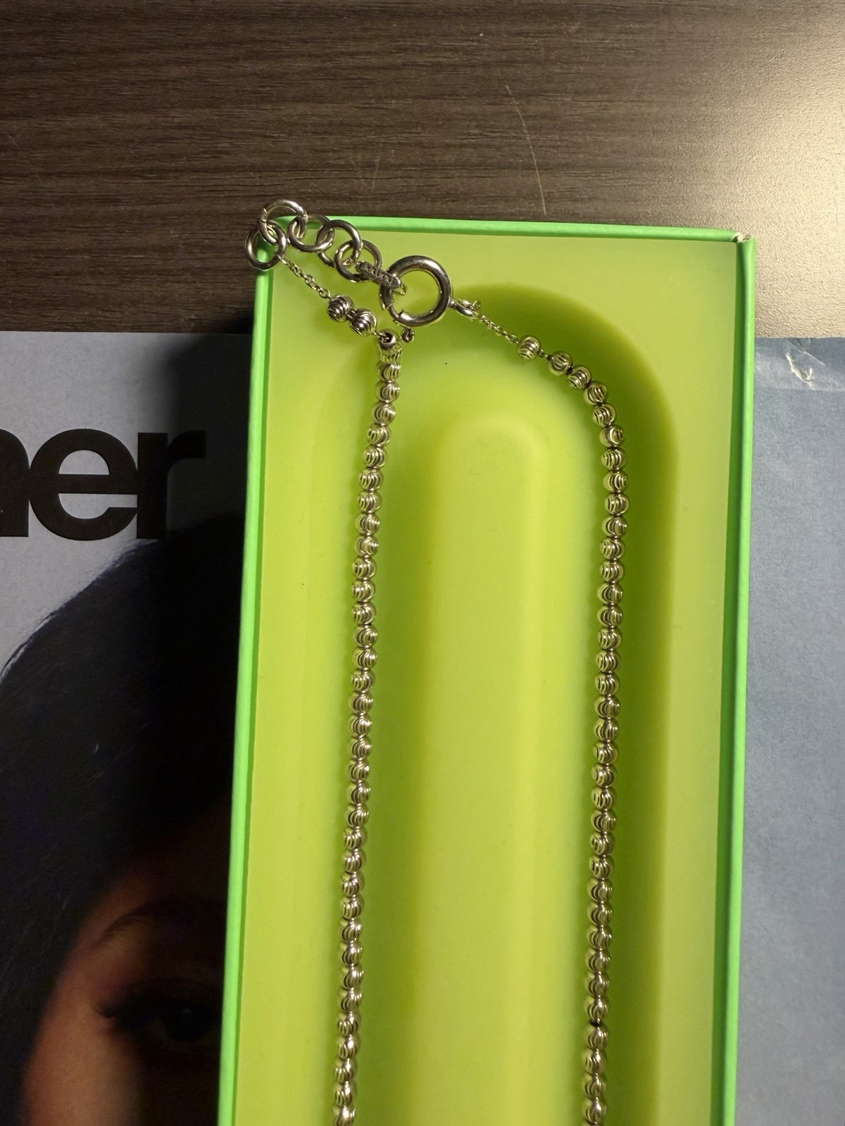 Homer Cerra Link Chain Necklace, 925 Sterling Silver (50.5CM/3MM), Made in Italy