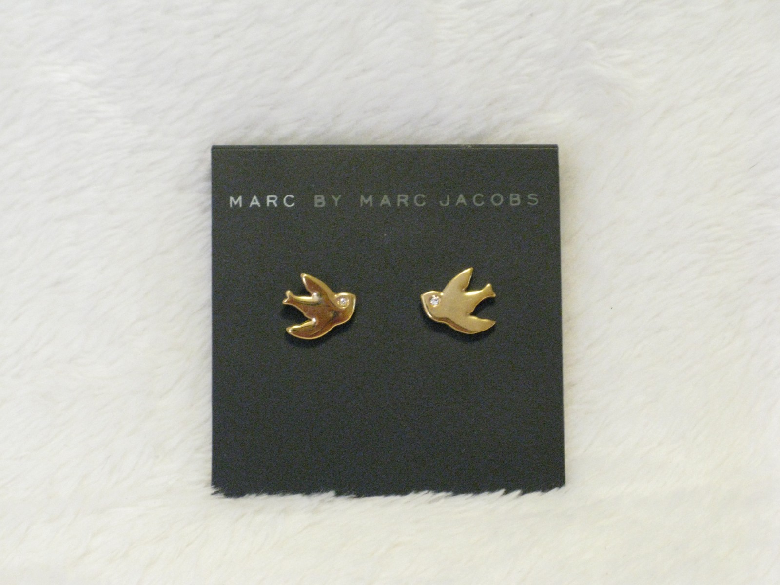 Marc by Marc Jacobs Oro Gold Sparrow Birds Classic Rare NWT