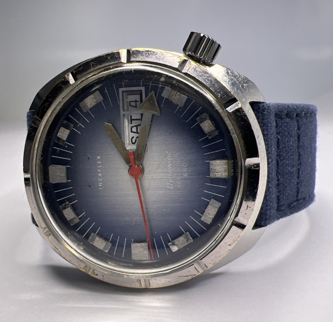 Wyler Dynawind Heavy Duty 660 Men’s Lifeguard Day Date Automatic Watch- READ