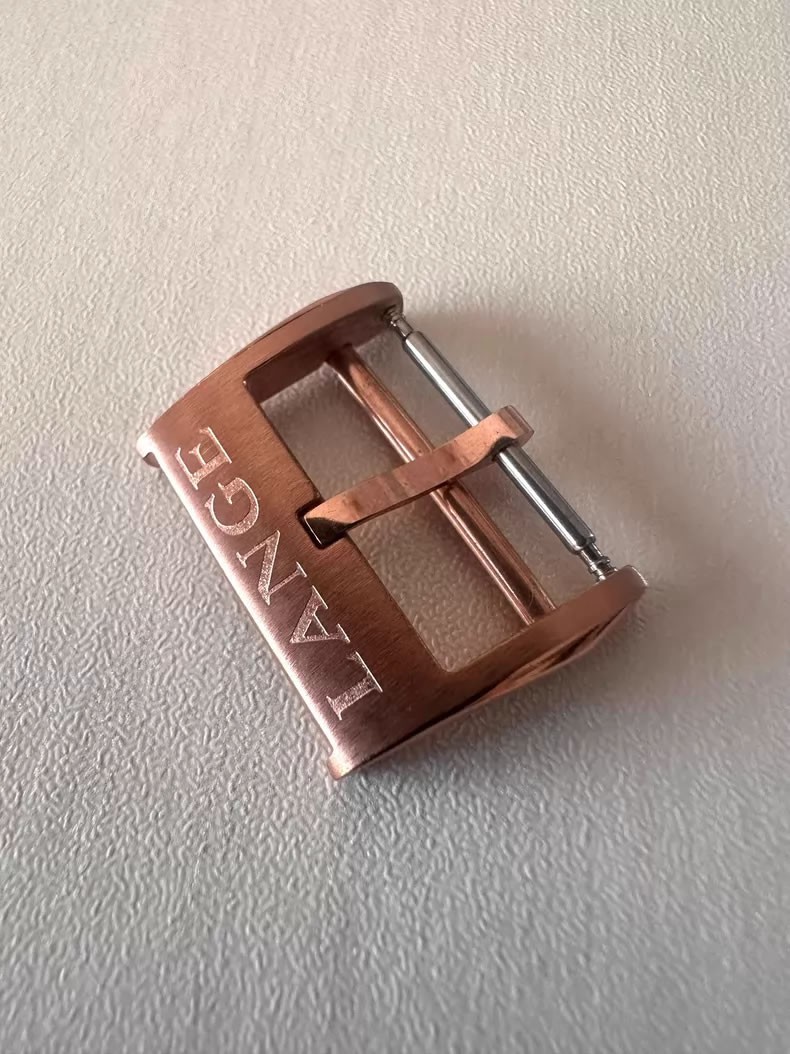 Compatible A.Lange&Sohne Rose Gold Watch Pin Buckle Clasp – 18mm 20mm