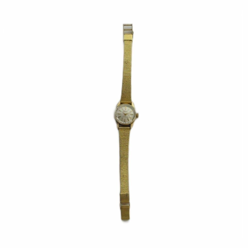 SEIKO QUEEN SEIKO 1020 0010 Wristwatch Hand wound 23 Jewels 3 Hands Round Gold C