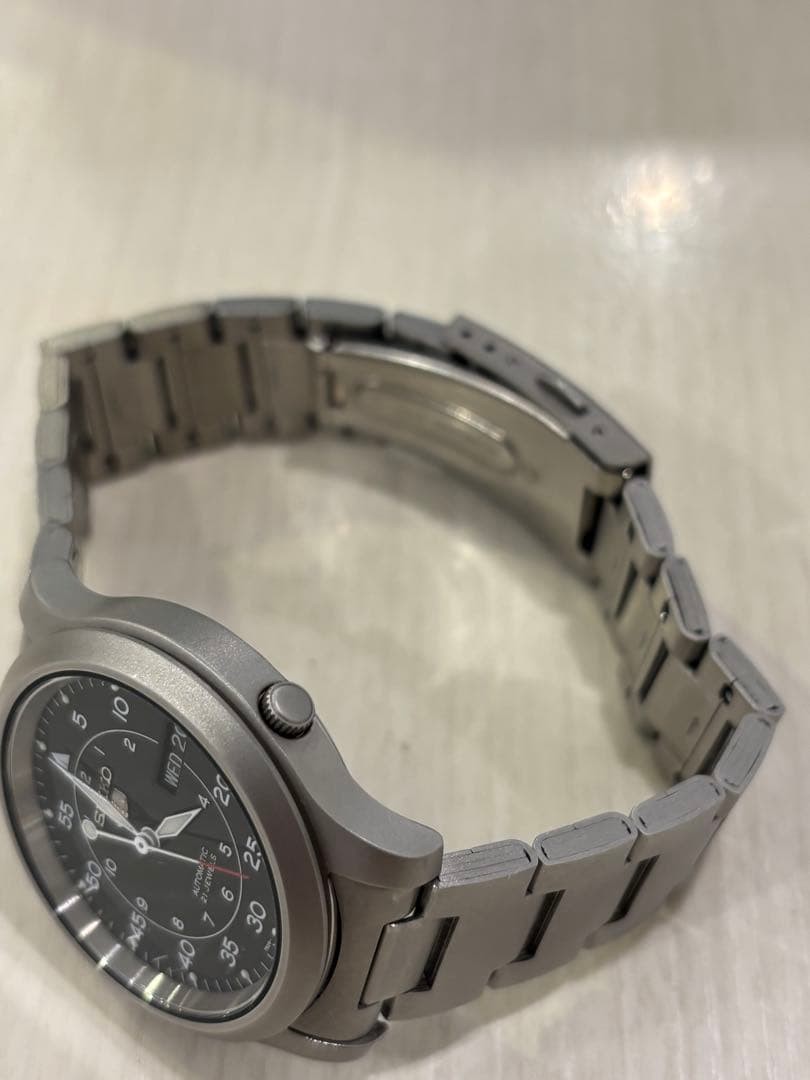 Seiko SNK809 Watch Tested & Works 8877