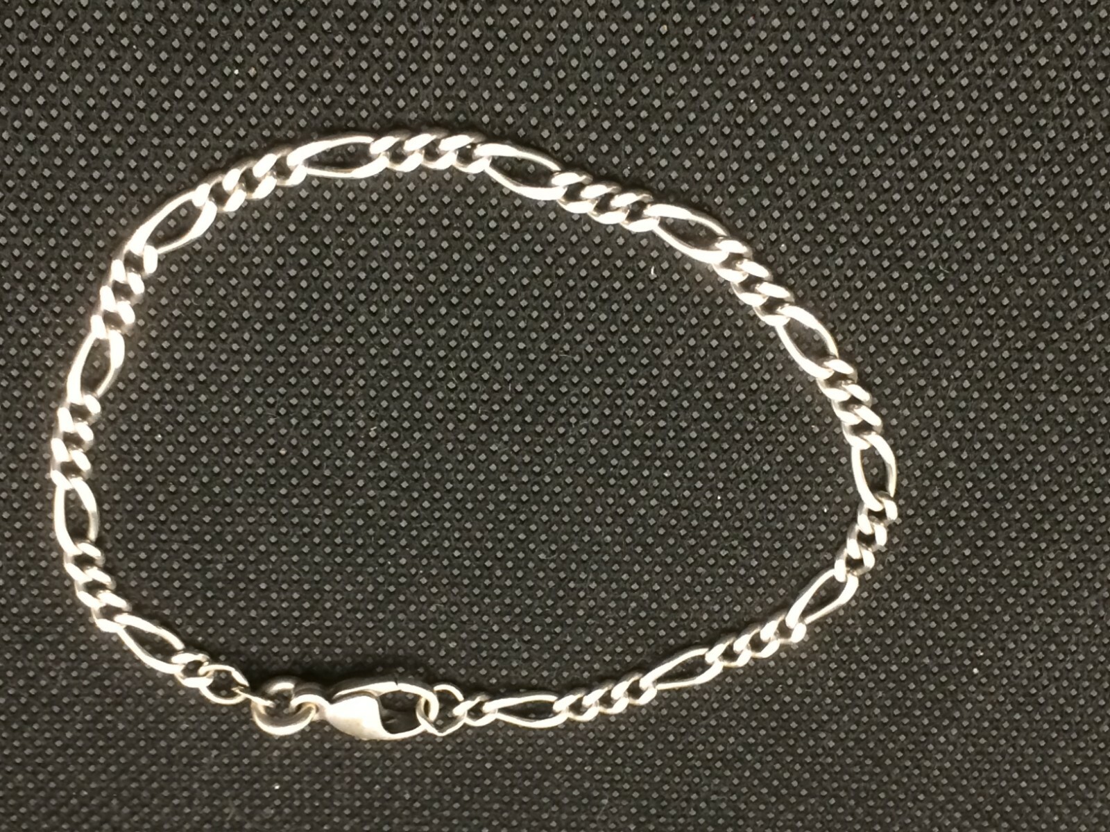 Pretty 925 Silver Hallmarked Bracelet + FBM Hallmarked 20cm Charm Bracelet