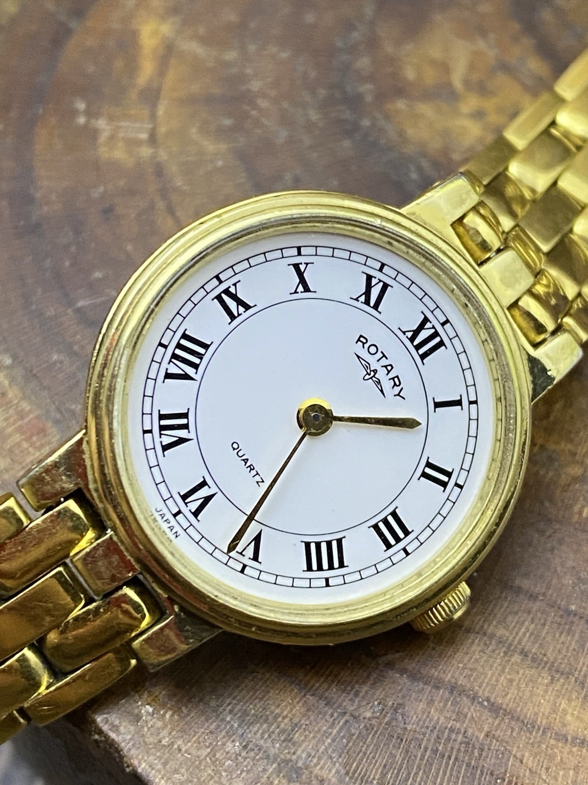 RARE UNIQUE Women’s SWISS Vintage 90’s Quartz Watch ROTARY #8956