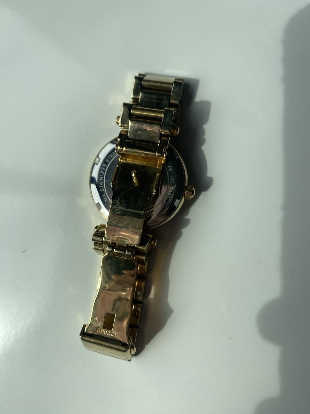 Michael Kors Gold Tone Women’s Wristwatch/ Working/ New Battery