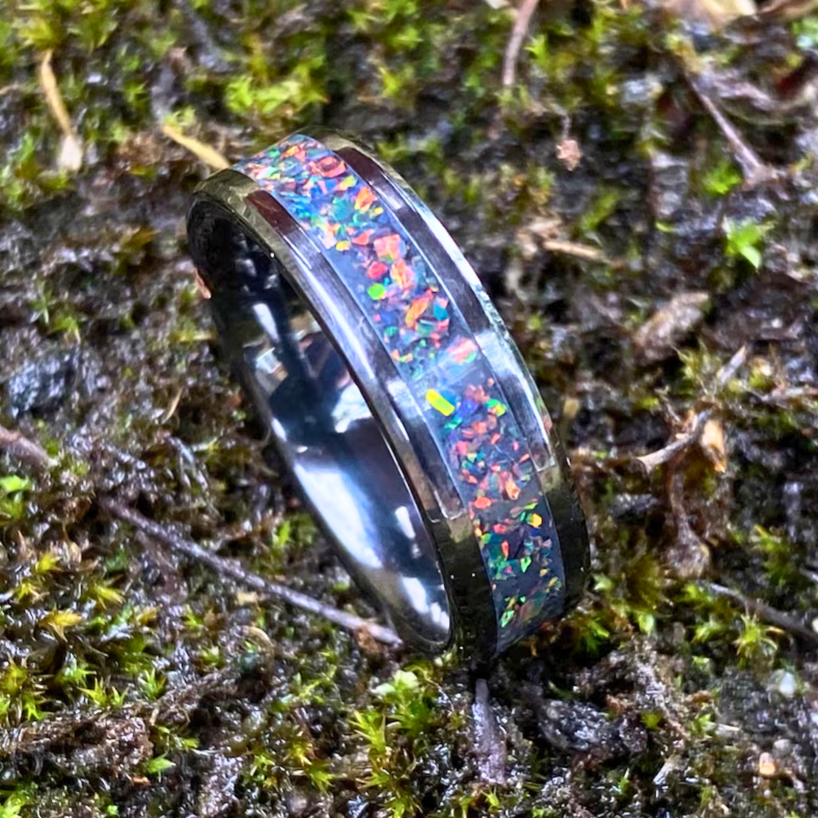 Crushed Best Quality Hydro Quartz Gemstone Dust Powder Ring , Woodworking Inlay