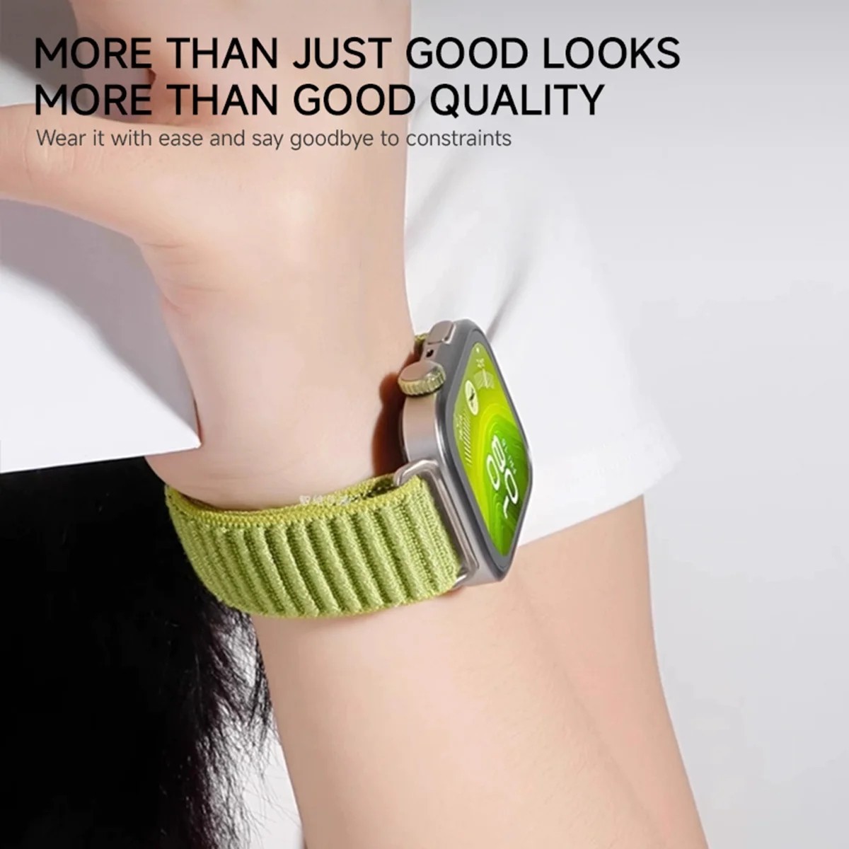 Apple Watch Sport Loop Band Nylon Strap 38-49mm Series 3–11 Ultra SE