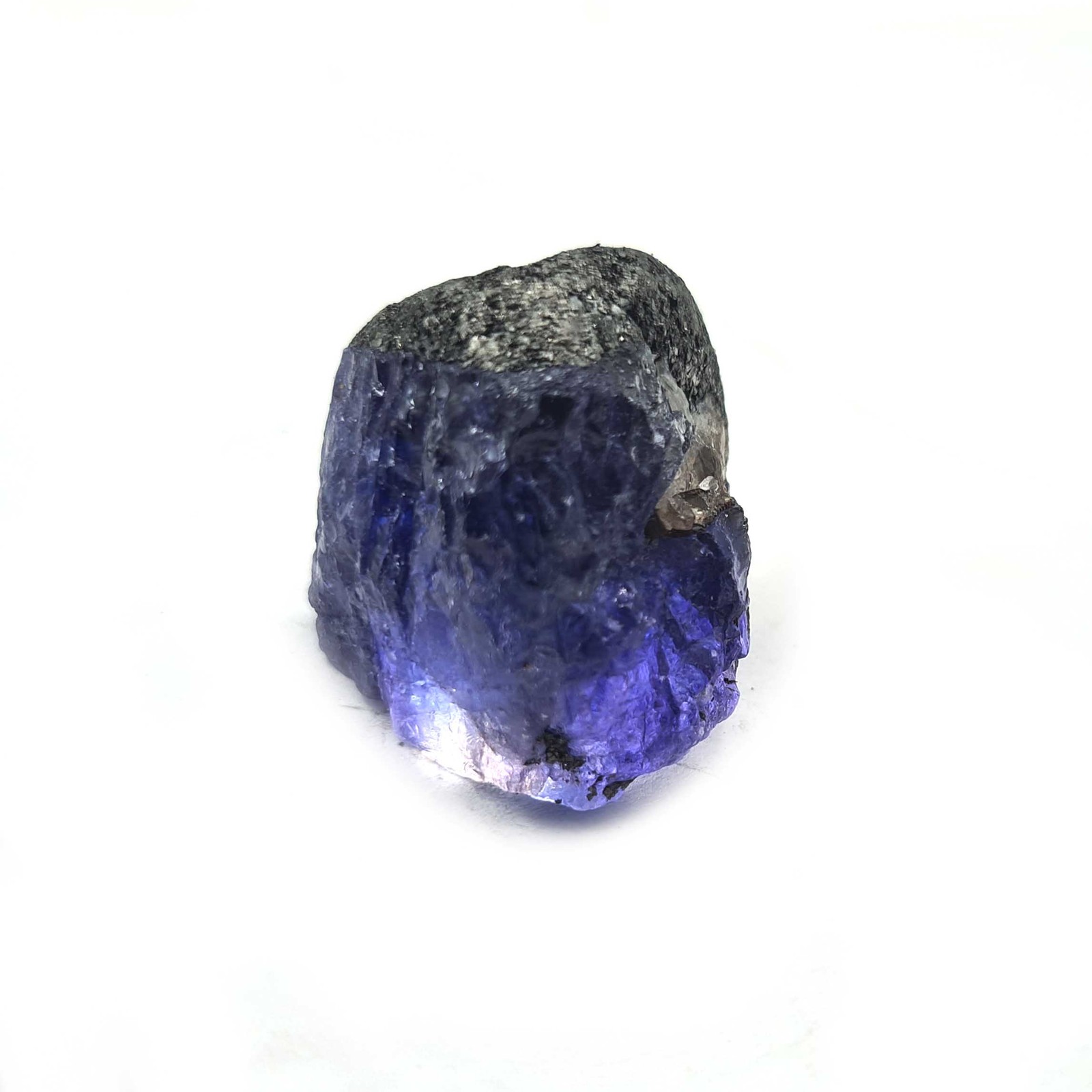 Natural Tanzanite Raw Rough Loose Gemstone 31*28*28 MM 173 CT