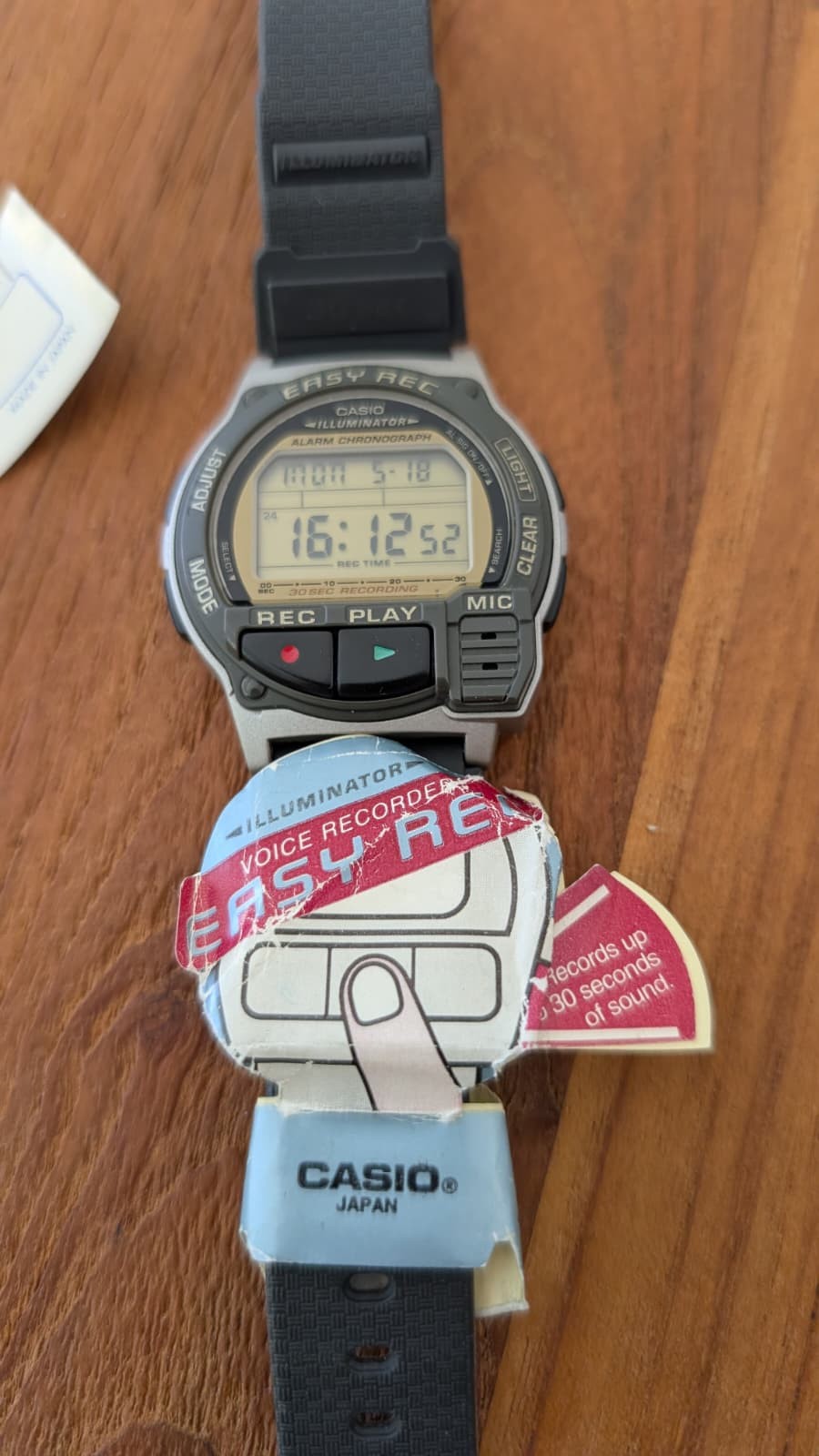 Rare Vintage Casio F V3 Easy Rec NOS