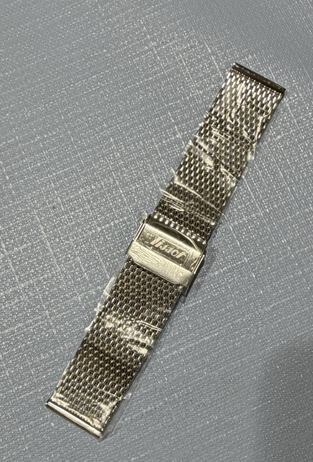 Tissot Milanese Stainless Steel Bracelet 20mm Mesh Heritage SHORT T605045948