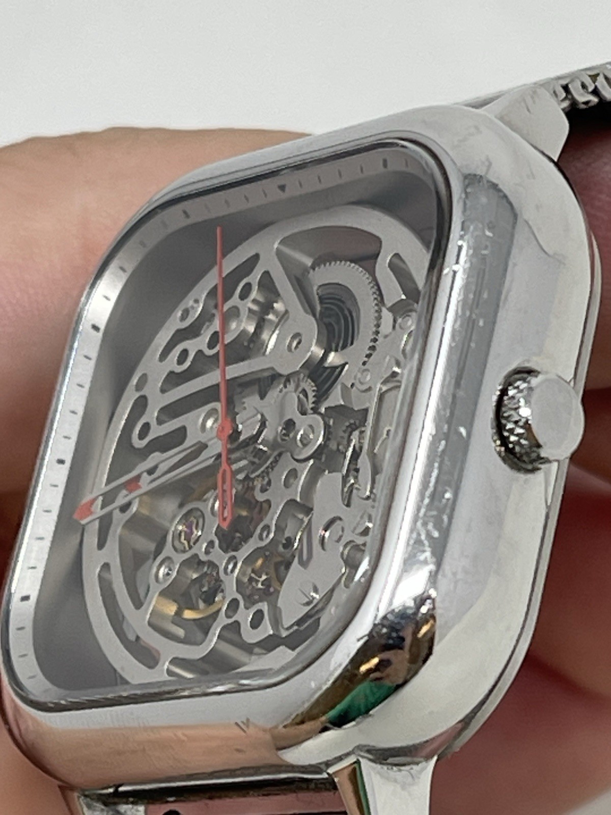 CIGA DESIGN MEN’S AUTOMATIC STAINLESS STEEL SKELETON WATCH
