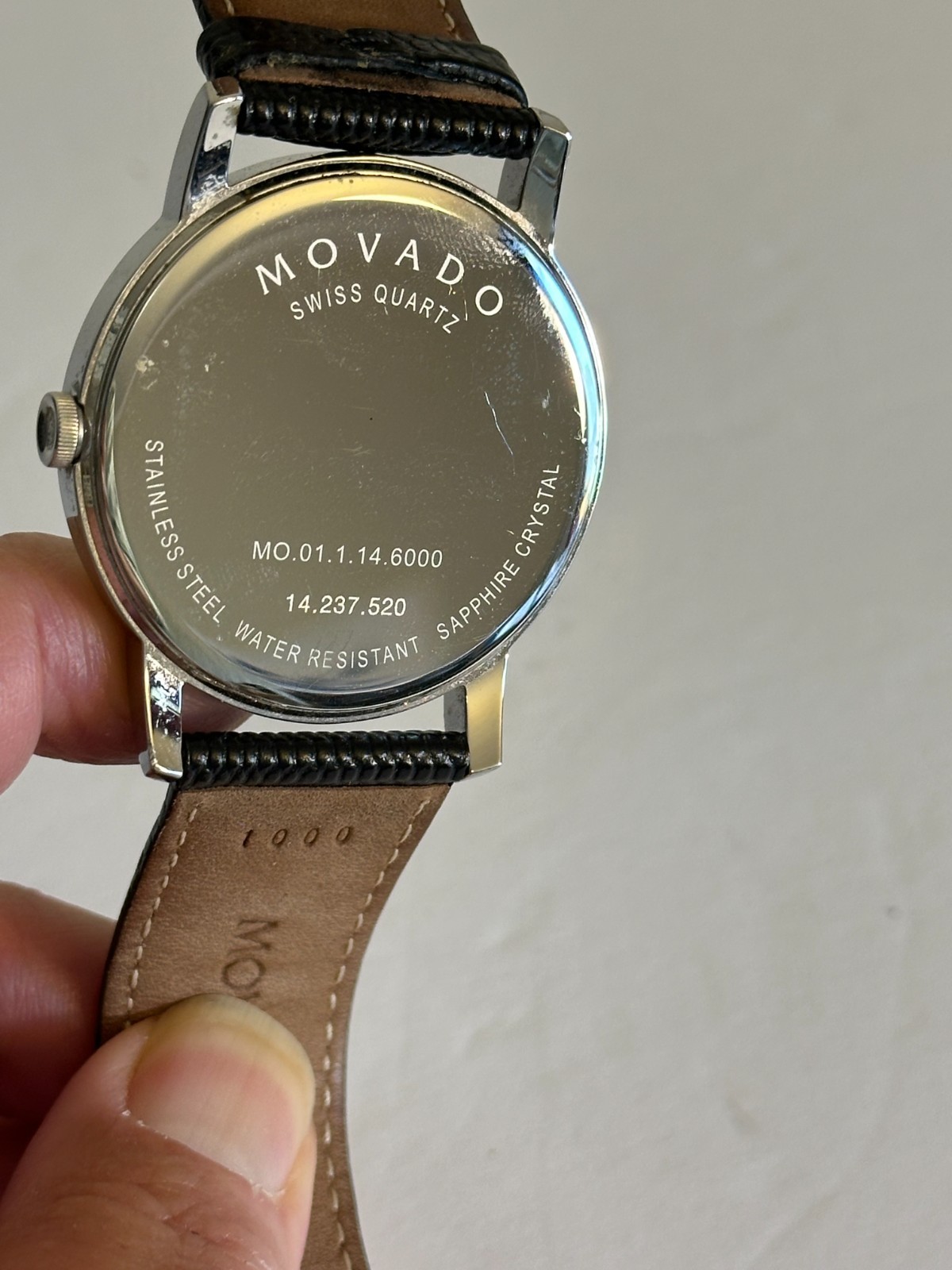 Movado Men’s Sports Series Black Dial Stainless Steel Watch 0607990 ($1195 MSRP)