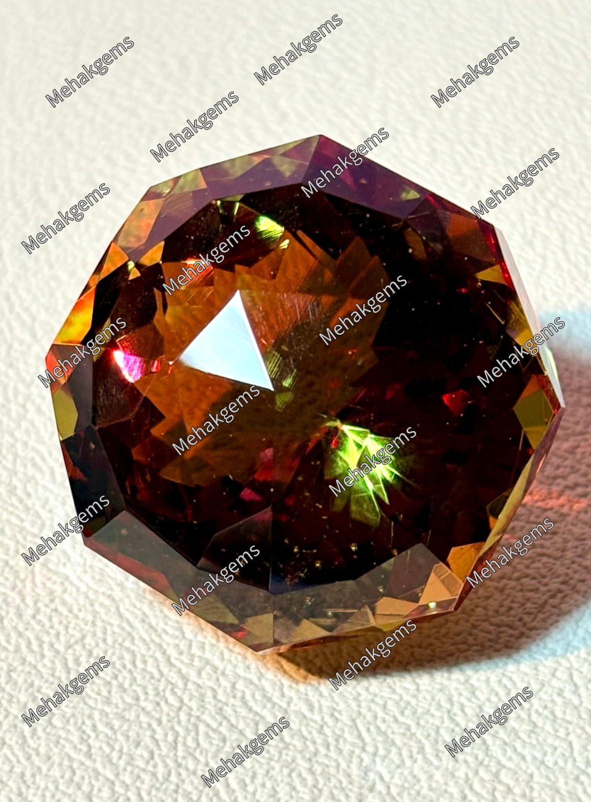 103 Carat Zultanite Gemstone, Octagon Cut, Color Change Diaspore Loose Stone