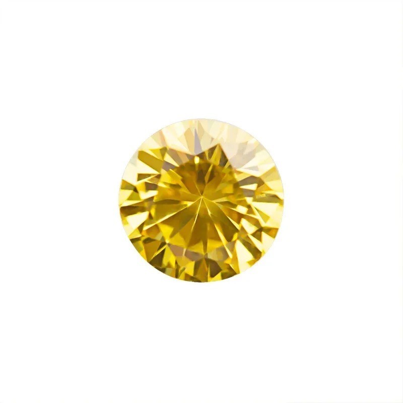 Round Cut 5A Cubic Zirconia Stone Mix Colors 15 Loose CZ Stones Synthetic Gems.
