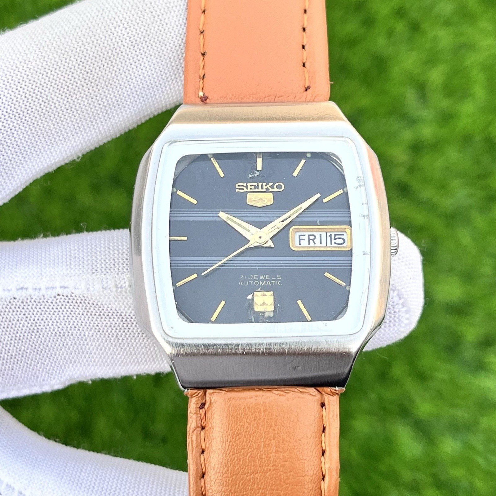 Vintage Seiko 5 Dress Formal Automatic Japan Made Men’s Watch Cal 6309