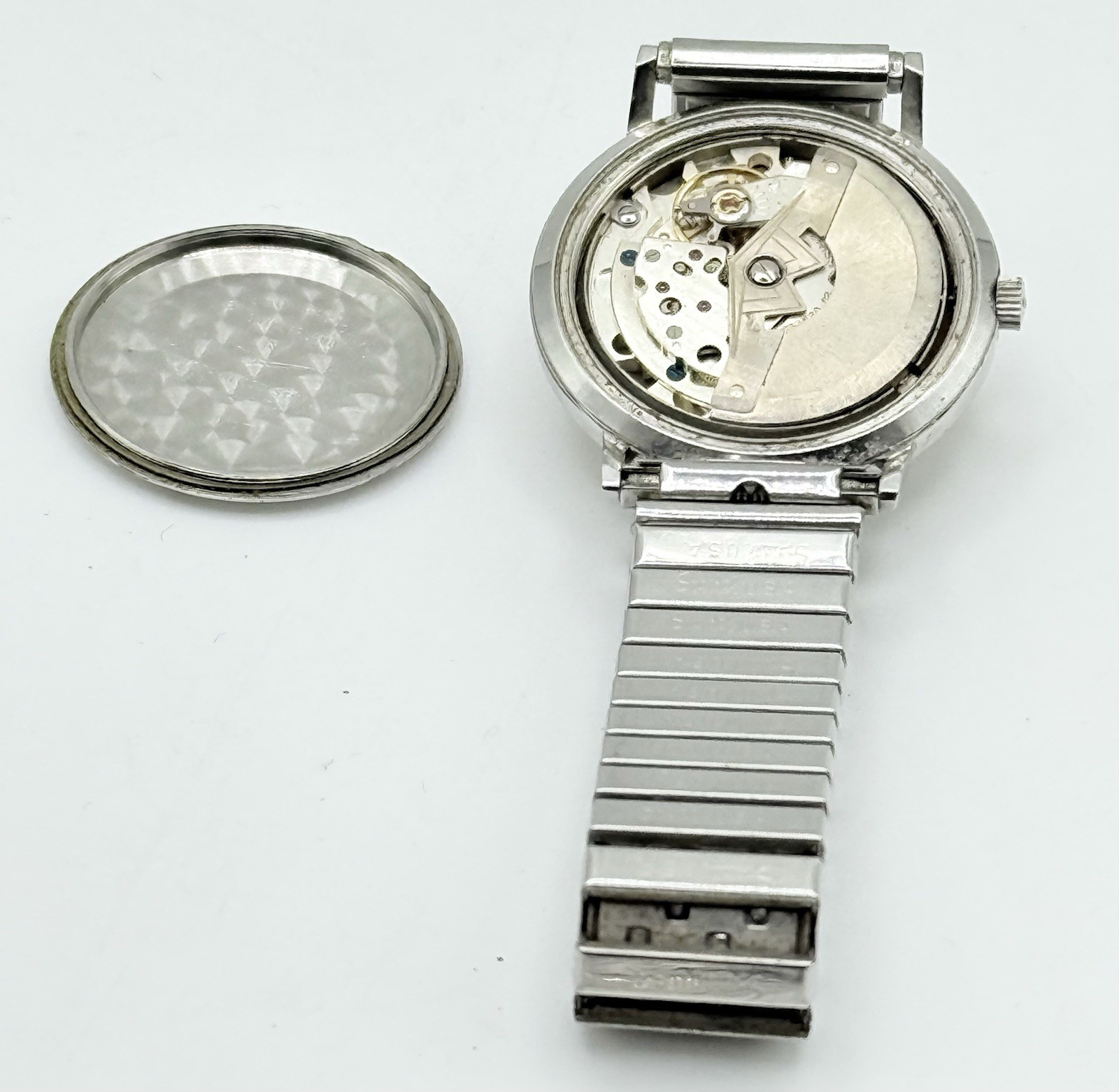 Vintage Movado Kingmatic Sub-Se Men’s Automatic Watch 28 Jewels 34mm