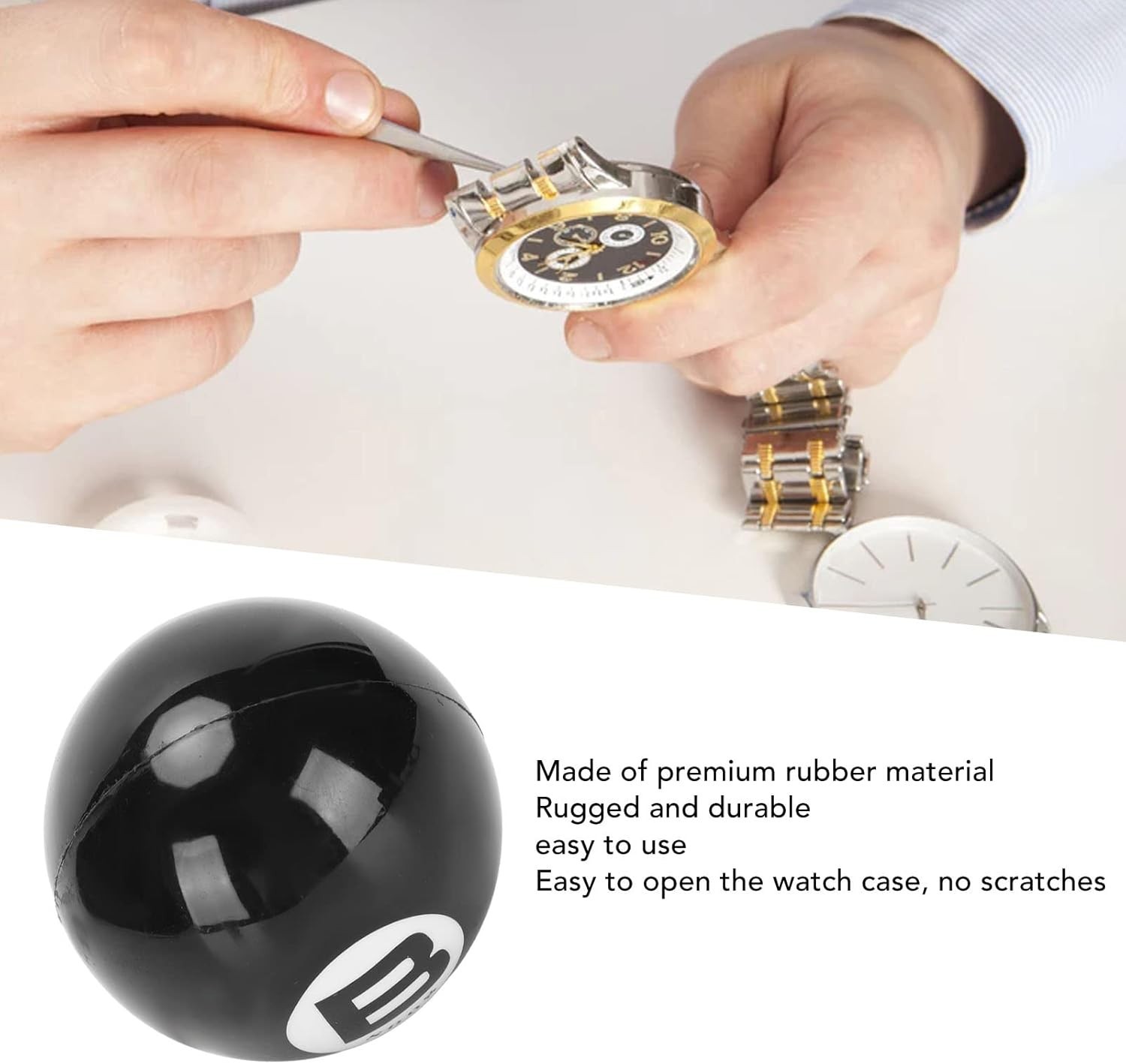 Compact Watch Case Opener Ball for Effortless Scratch-Free Battery Changes