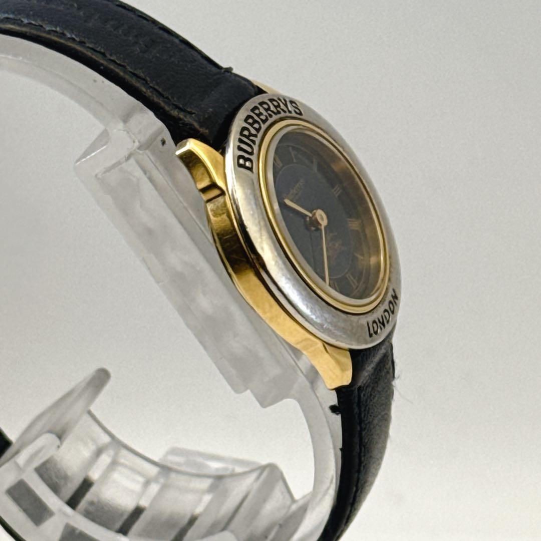 Working Burberry Ladies’ Wristwatch Navy Dial Combination