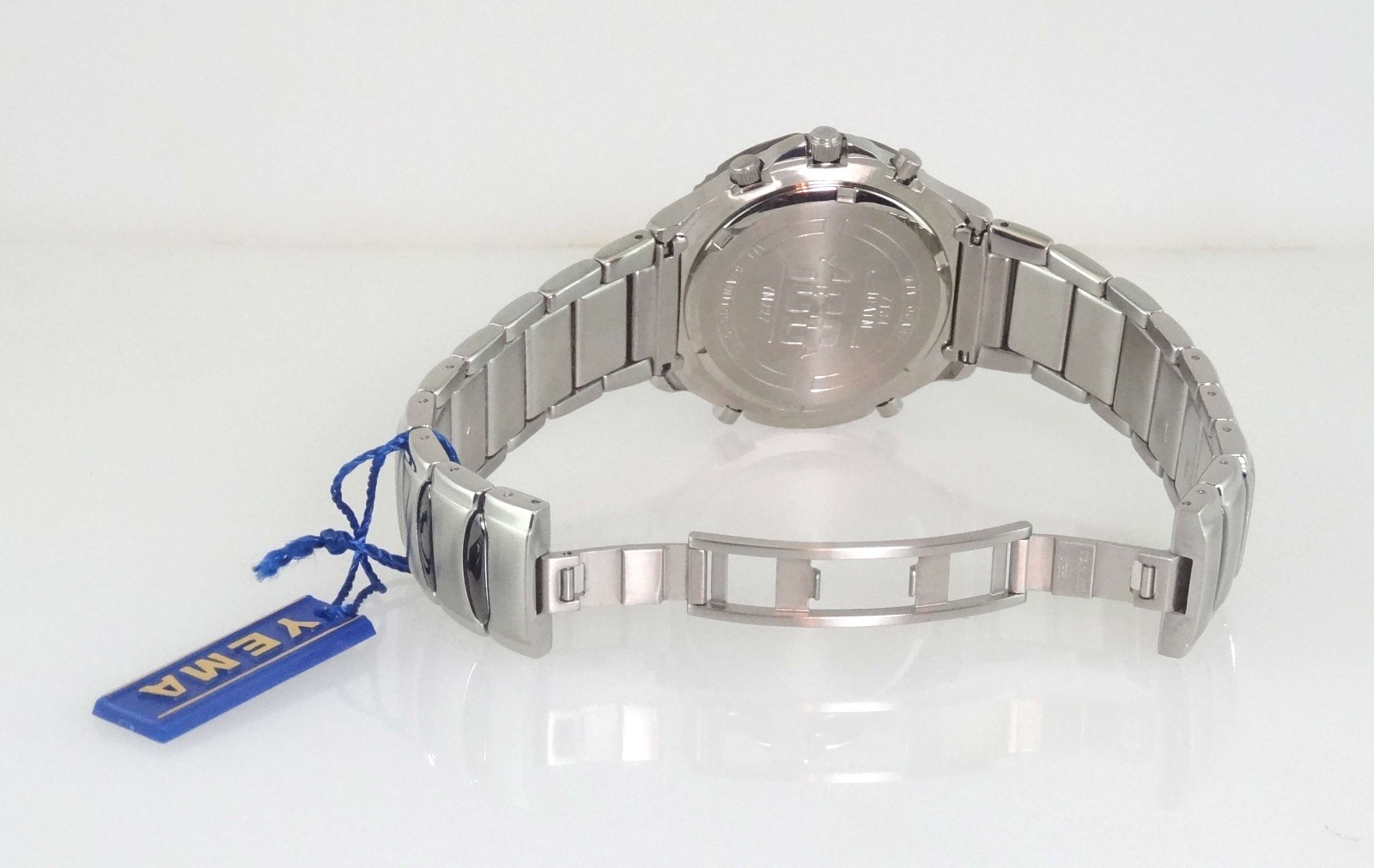 YEMA BY SEIKO YM 227 Men’s FLYGRAF Two-tone Alarm-Chronograph Watch NIB 10-ATM