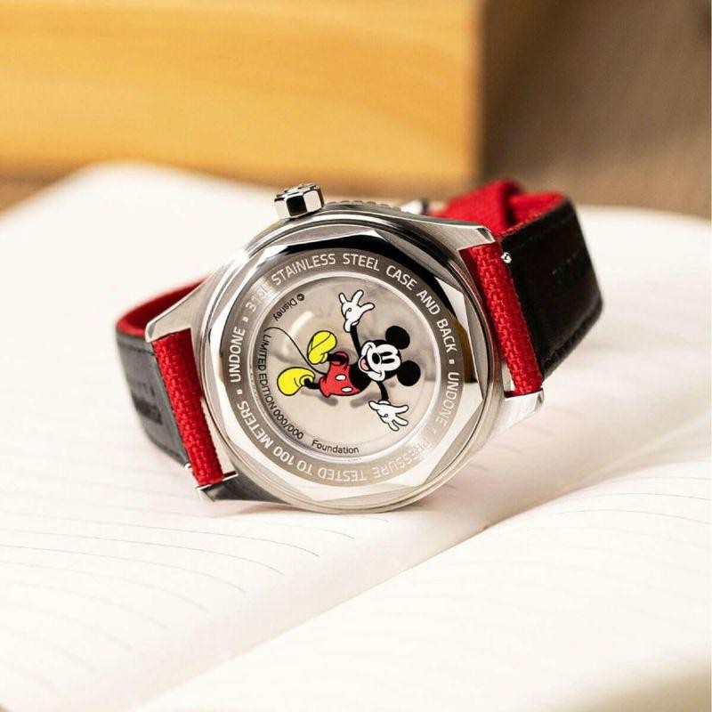UNDONE Disney Mickey Mouse Japan Limited Automatic Watch 40mm Men Women