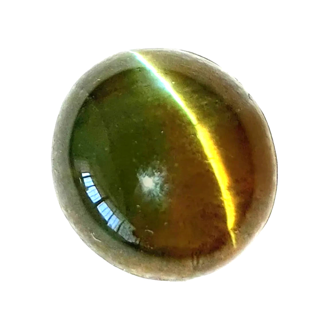 8.25 ct Sri Lankan Milk and Honey Chrysoberyl Cat’s Eye Unheated gemstone