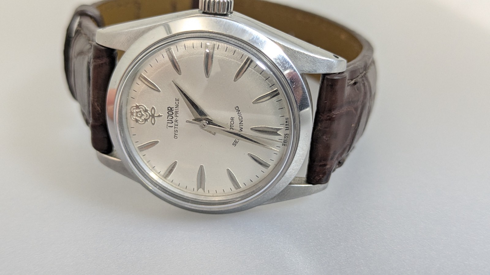 TUDOR Oyster Prince Ref.7964 Rotor Self-Winding Silver Dial Vintage Automatic Wa