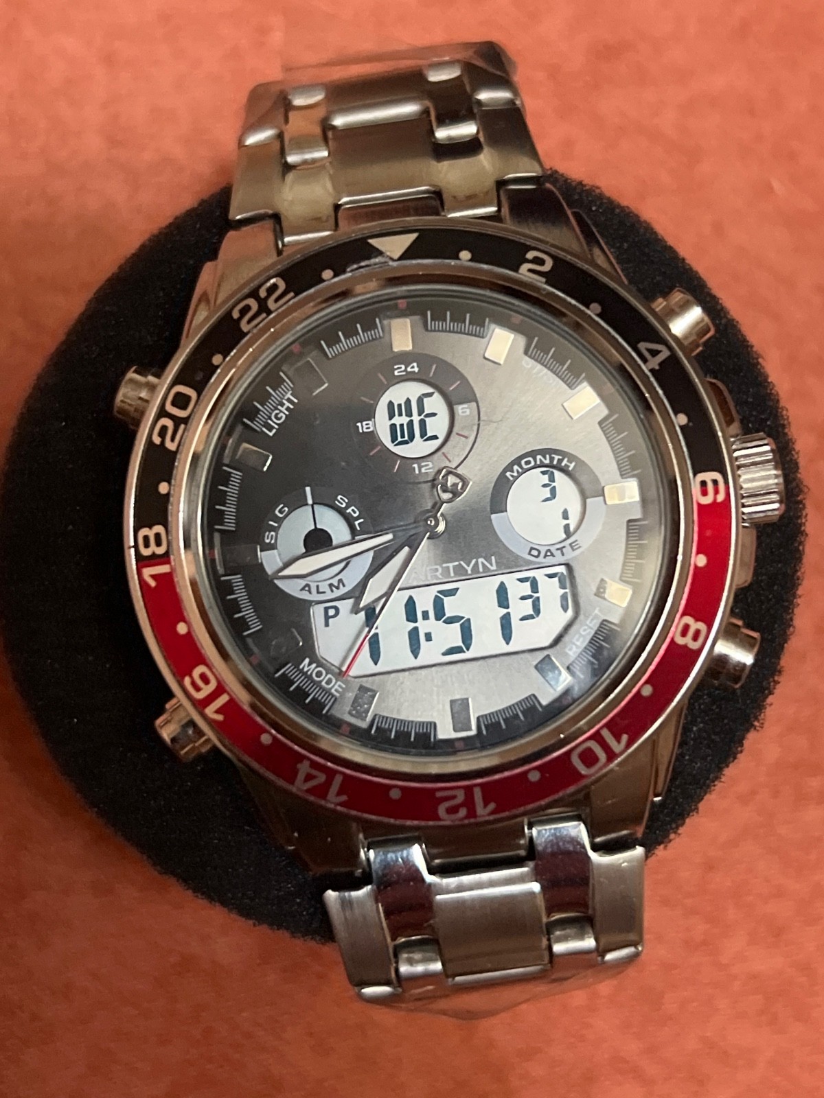 Martyn Line Dual Time Chronograph Waterproof